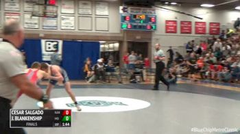 160 Finals - Cesar Salgado, Kansas vs Johnny Blankenship, Missouri