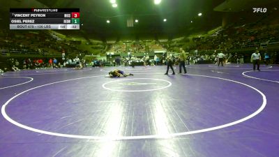 126 lbs Consi Of 8 #2 - Vincent Peyron, Mission Oak vs Osiel Perez, Redwood -Visalia