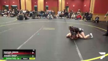 98 lbs Round 5 (6 Team) - Rachael Gibson, Team NBWC vs Kayden Tinkey, MI Queen Of The Mats