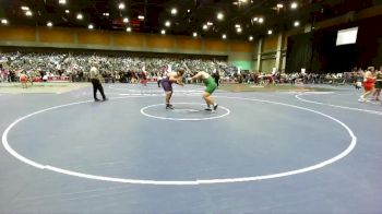 285 lbs Champ. Round 1 - Hunter Clements, Lassen vs Leo Mathias, Battle Mountain