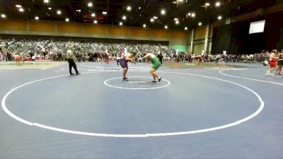 285 lbs Champ. Round 1 - Hunter Clements, Lassen vs Leo Mathias, Battle Mountain