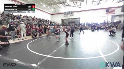 52 lbs Rr Rnd 2 - Hendrix Kane, Rough Riders vs Brooks Wood, Husky WC