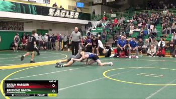 126 lbs Champ. Round 2 - Gatlin Hassler, MIDVIEW vs Raymond Garcia, Sylvania Northview