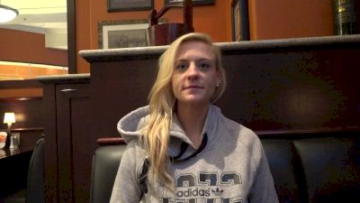 Leah O'Connor on handling the comeback from injury and respecting the pro competition at USA Indoors