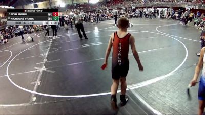 90 lbs Champ. Round 1 - Nicholas Vrana, Cavalry Wrestling Club vs Elyh Marin, Powerhouse Wrestling Club