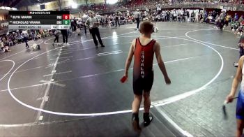 90 lbs Champ. Round 1 - Nicholas Vrana, Cavalry Wrestling Club vs Elyh Marin, Powerhouse Wrestling Club