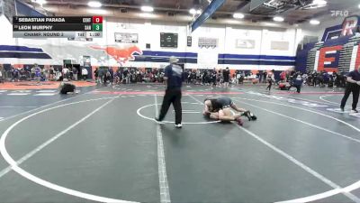 165 lbs Champ. Round 3 - Sebastian Parada, Centennial (Corona) vs Leon Murphy, Santiago (Corona)