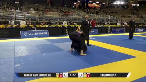 Erika Marie Pepi vs Danielle Marie Bonde Blaul 2025 Pan Jiu Jitsu IBJJF Championship