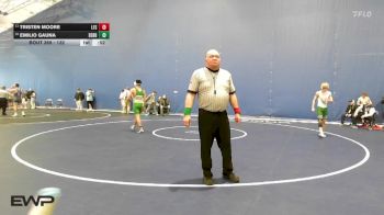 132 lbs 5th Place Match - Tristen Moore, Free State vs Emilio Gauna, Derby