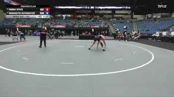 145 lbs Cons. Round 3 - Bridgette Sotomayor, Doane vs Emma Stice, Hastings