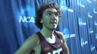 Thomas Curtin after pushing Ches to an honest pace and finishing second in NCAA 5k