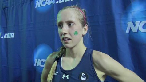 Anna Rohrer on training with Molly Seidel and rating her first NCAA track season