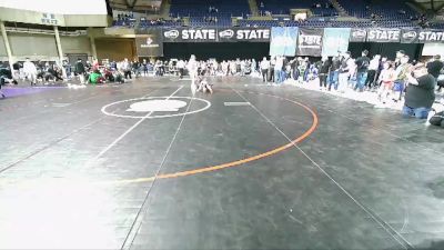 49 lbs 7th Place Match - Remy Hernandez, Moses Lake Wrestling Club vs Kayceon O`Bannon, FordDynastyWrestlingClub