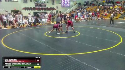 157 lbs 2nd Wrestleback (16 Team) - Cal Jenkins, Holy Innocents Episcopal vs Angel Garduno-Solorzano, Chestatee