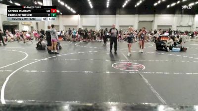 112 lbs Round 2 (10 Team) - Paris Lee Turner, Takedown Elite vs Kaydee Jackson, GA United