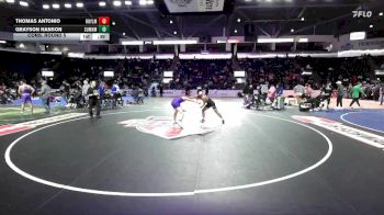 132 lbs Cons. Round 5 - Thomas Antonio, Royal vs Grayson Hanson, Sumner