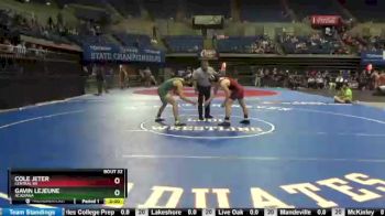 Champ. Round 1 - Gavin Lejeune, Acadiana vs Cole Jeter, Central BR