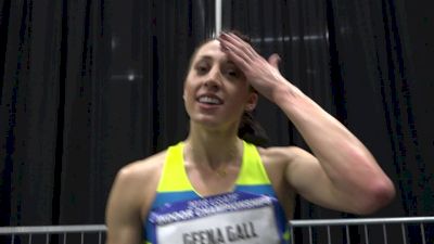 Geena Gall on notching spot in 800m final and 'belonging there'