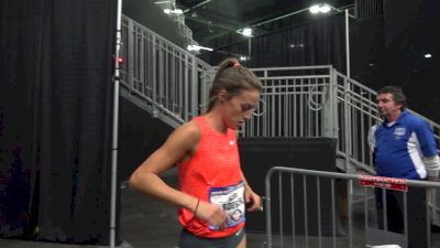 Laura Roesler wins first round of 800m after three gun malfunctions