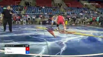 220 lbs Consi Of 32 #1 - Jared Thiry, Iowa vs Lucas Coomer, Ohio