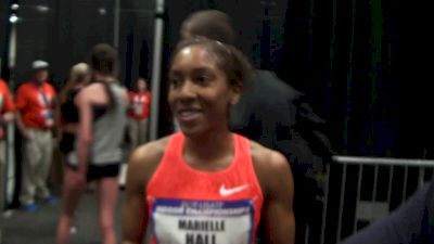 Marielle Hall disappointed after 3k final