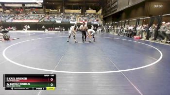 141 lbs Cons. Round 5 - 5 Kael Brisker, Southeastern vs 12 Edrich Nortje, Dickinson State
