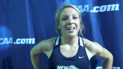 Elinor Purrier on taking out the pace and finishing third in the womens mile