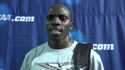 Eliud Rutto on pushing the pace in the 800