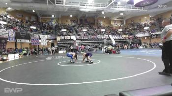 144 lbs Semifinal - Logan Courtois, Pomona-West Franklin HS vs Alex Robles, Lakin HS