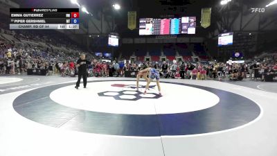 110 lbs Champ. Rd Of 64 - Emma Gutierrez, NM vs Piper Gershmel, MT