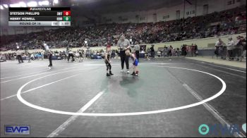 37 lbs Round Of 16 - Stetson Phillips, Smith Wrestling Academy vs Henry Howell, Henryetta Knights Wrestling Club