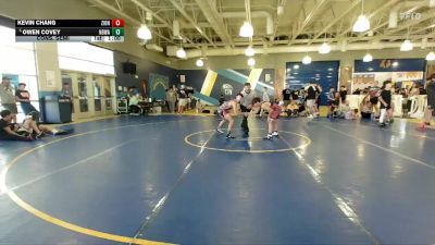 95 lbs Cons. Semi - Owen Covey, Claw vs Kevin Chang, Maximum Performance