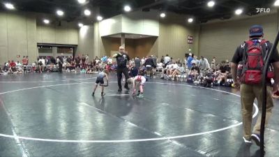 50 lbs Round 7 (8 Team) - Noah Dalton, Indiana Outlaws vs Brody Riley, North DeSoto Blue WA