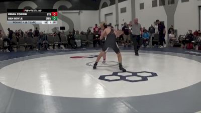 119 lbs Round 4 (6 Team) - Brian Corbin, Dynasty vs Ben Boyle, CP Wrestling Academy