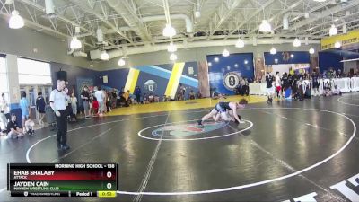 138 lbs Cons. Round 2 - Ehab Shalaby, Attack vs Jayden Cain, Mayhem Wrestling Club