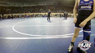 70 lbs Round Of 16 - Jace Wylie, Tuttle Wrestling Club vs Easton Mitchell, Wichita Wrestling Club