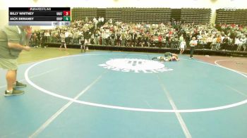 154-H lbs Round Of 64 - Billy Whitney, Unattached vs Jack Deraney, Kings Park