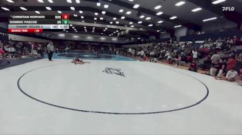 125 lbs Champ. Round 2 - Christian Horvath, Muhlenberg vs Dominic Pascoe, Averett