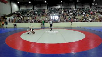 43 lbs 3rd Place - Maddux Belflowers, Bison Takedown Wrestling Club vs Israel Weinreich, Level Up Wrestling Center