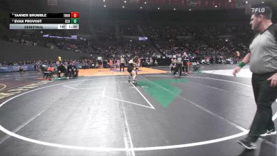 5A Boys 126 lbs Semifinal - Tanner Brumble, Thurston Boys vs Evan Provost, Crook County Boys