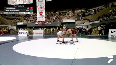 Junior Boys - 157 lbs Champ. Round 2 - Mitchell Patak, Mesa Verde High School Wrestling vs Elias Huerta, Legacy Wrestling Center