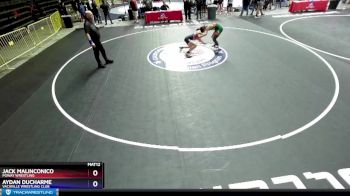 138 lbs Quarterfinal - Jack Malinconico, Poway Wrestling vs Aydan Ducharme, Vacaville Wrestling Club