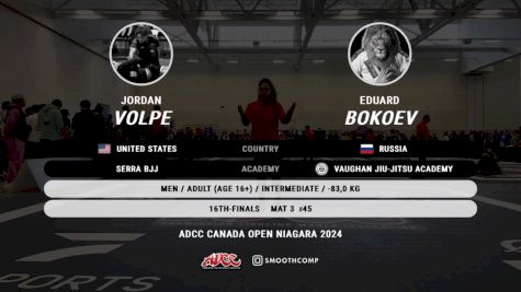 Jordan Volpe vs Eduard Bokoev 2024 ADCC Niagara Open