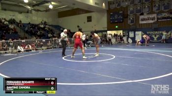 220 lbs Quarterfinal - Fernando Rodarte, Eleanor Roosevelt vs Santino Zamora, Colton