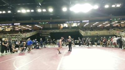 126 lbs Champ. Round 2 - Kellen Mesina, Mater Lakes Academy vs Wyatt Robbins, Troy Buchanan