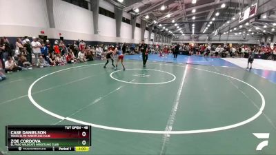 80 lbs Cons. Round 3 - Ethan Gentry, NXT Level Wrestling Academy vs Yaziel Navarro, El Paso Supers Wrestling Club