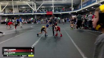 44 lbs Round 6 (8 Team) - Trey Sanders, Mat Assassins vs Duke Hunter, Rangers WC