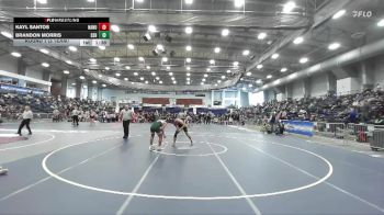 152 lbs Round 1 (3 Team) - Brandon Morris, Seaford Sr High vs Kayl Santos, Nanuet