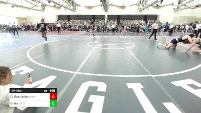 174-A lbs Quarterfinal - Drew Boscarino, Ramsey vs Brendon Lea, Orchard South WC