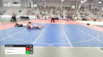 195 lbs Rr Rnd 3 - Bryan Gonzalez, Funk University vs Jamaar Barsic, Ohio Lightning